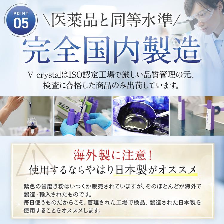 YUME V CRYSTAL｜黄ばみ・着色汚れを落として白い歯へ導くホワイトニング歯磨きジェル